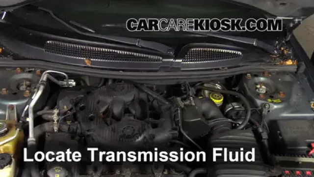 2006 Dodge Stratus SXT 2.7L V6 Transmission Fluid Add Fluid